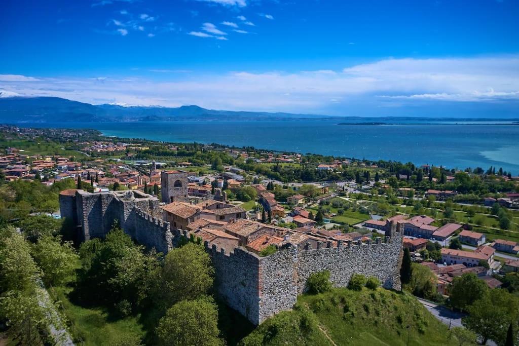 -Piscina E Parcheggio- Casa A Pochi Passi Dal Lago Padenghe sul Garda Exteriör bild